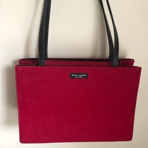 Red Kate spade shoulder bag
